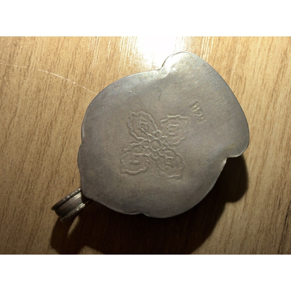 Sterling Silver Buddhism Kalachakra Lotus Two Tone Prayer Box Pendant - Picture 6 of 8